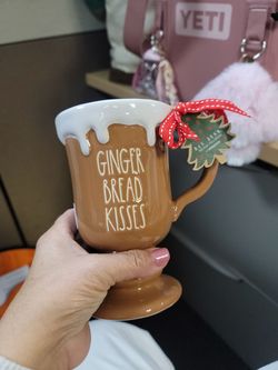 Rae Dunn gingerbread mugs