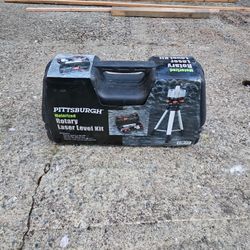 Motorized Rotary Laser Level Kit