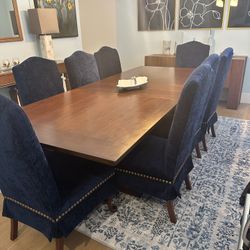 Wood Dining Table Sits Up To 10