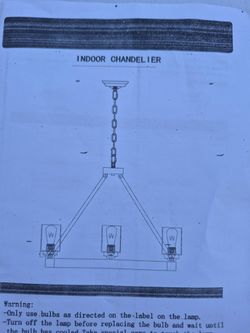 Chandelier  ask 75
