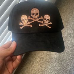 El Barbas Skull Hat Authentic 