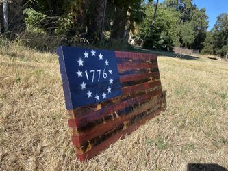Wooden Flag