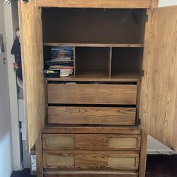 Ropero de madera 4 cajones