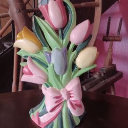 #1533, Cast Iron Tulip Door Stop