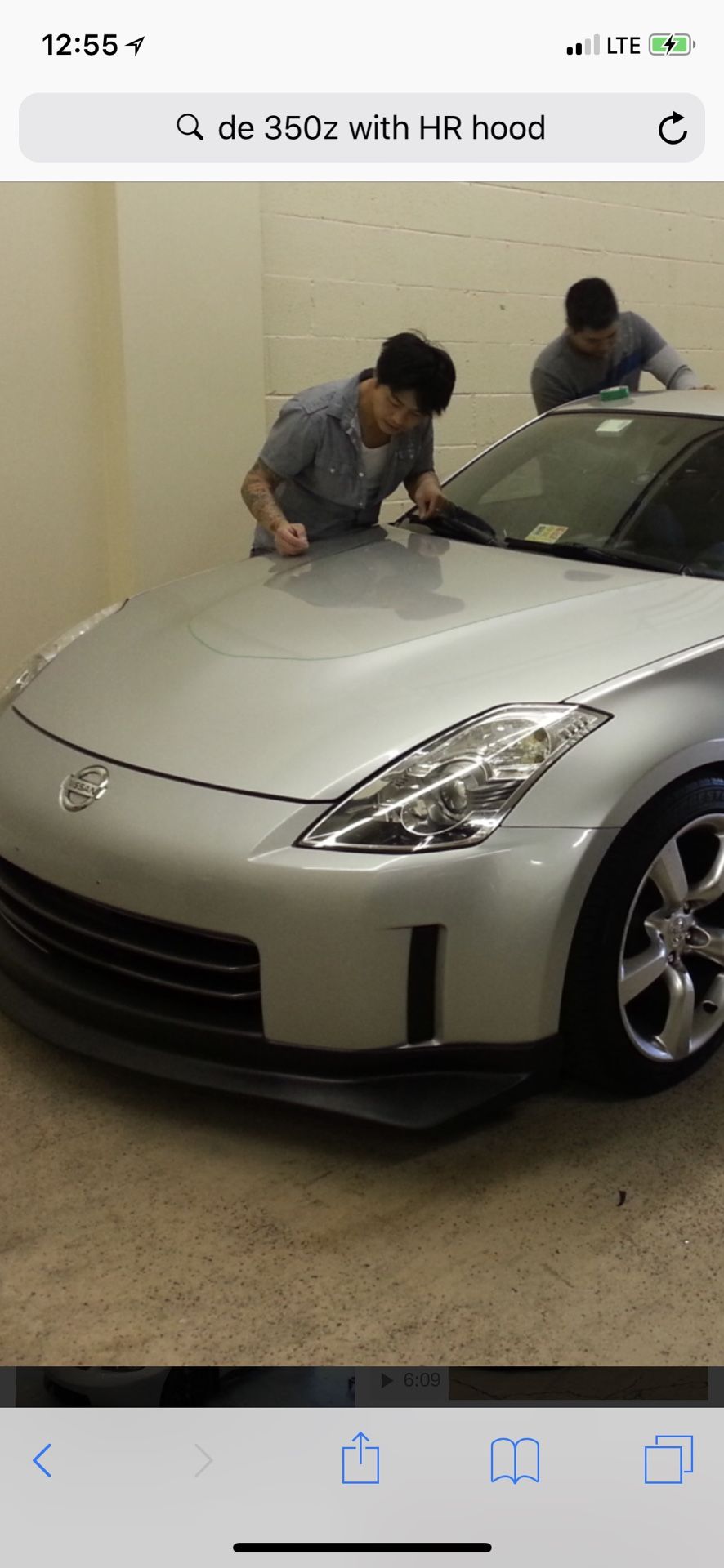 350z HR hood