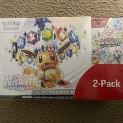 Pokemon Prismatic 2 Pack