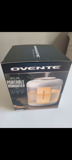 Brand New Ovente 50oz Portable Humidifier - Rechargeable & Cordless