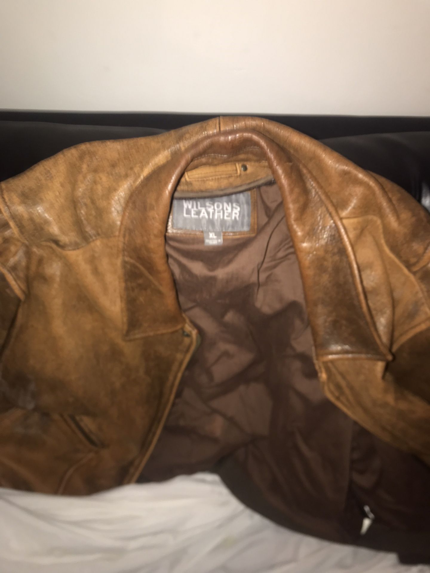 XL Wilson Leather Jacket