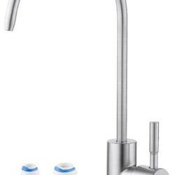 KES RO Faucet Water Filter Faucet Non-Air-Gap Drinking Water Beverage Faucet for Reverse Osmosis Systems Water Filtration System 304 Stainless Steel B