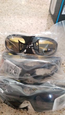 Choppers glasses, set of 3.