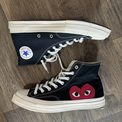 Comme des Garçons (CDG) PLAY x Converse Chuck 70 High Tops