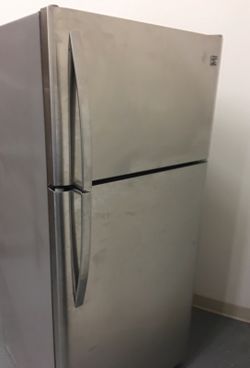 Kenmore Stainless Steal Refrigerator - Must be able to pick up today