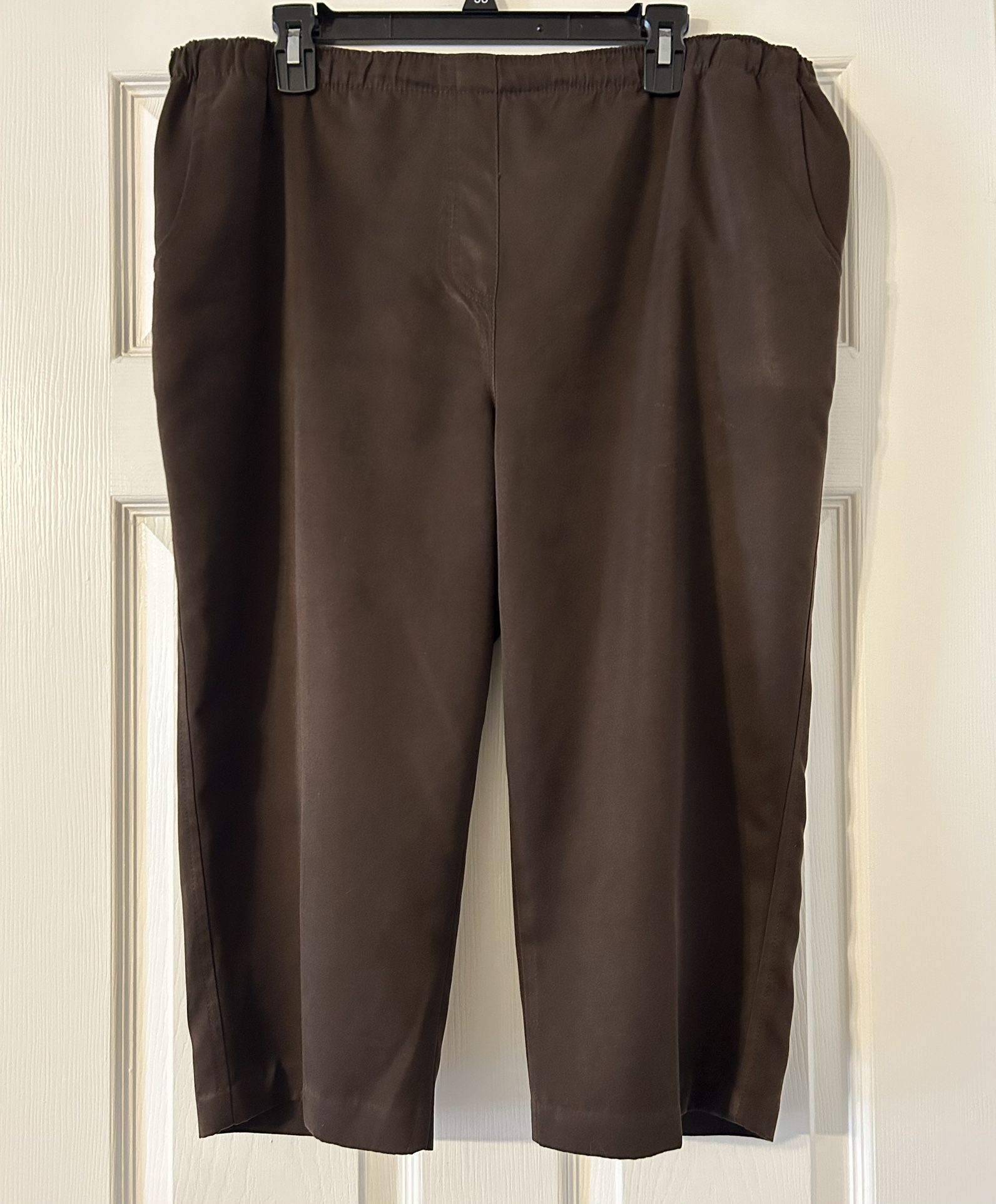 Alia Capri Pants Silky Soft Size 16