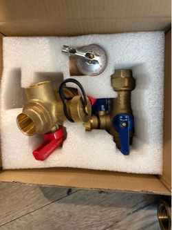 Tankless valve kit
