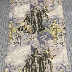 Vintage 1979 Star Wars The Empire Strikes Back Sleeping Bag Darth Vader R2D2 64”