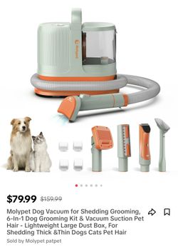 Pet Grooming Vacuum