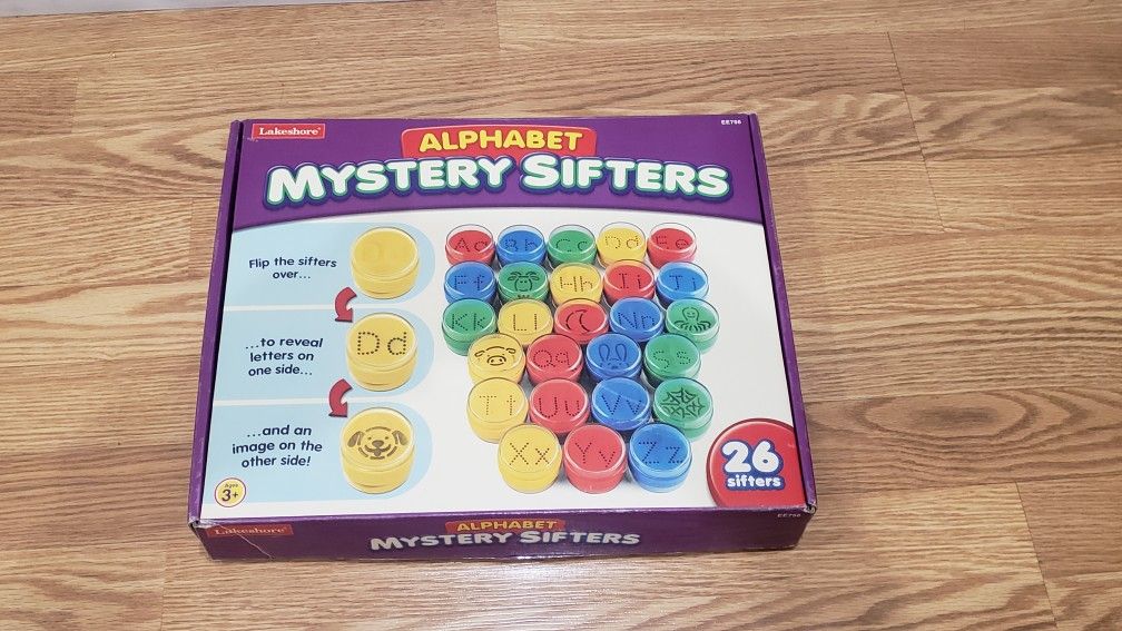 Lakeshore Alphabet Sifters