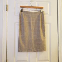 NWT Express Design Studio Suit Plaid Skirt Size 2