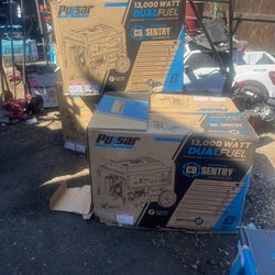 13000 W Pulsar Generator Dual Fuel