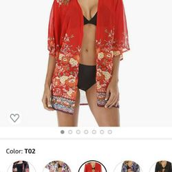 Women's Cover Up Cardigans For Bathing Suits 