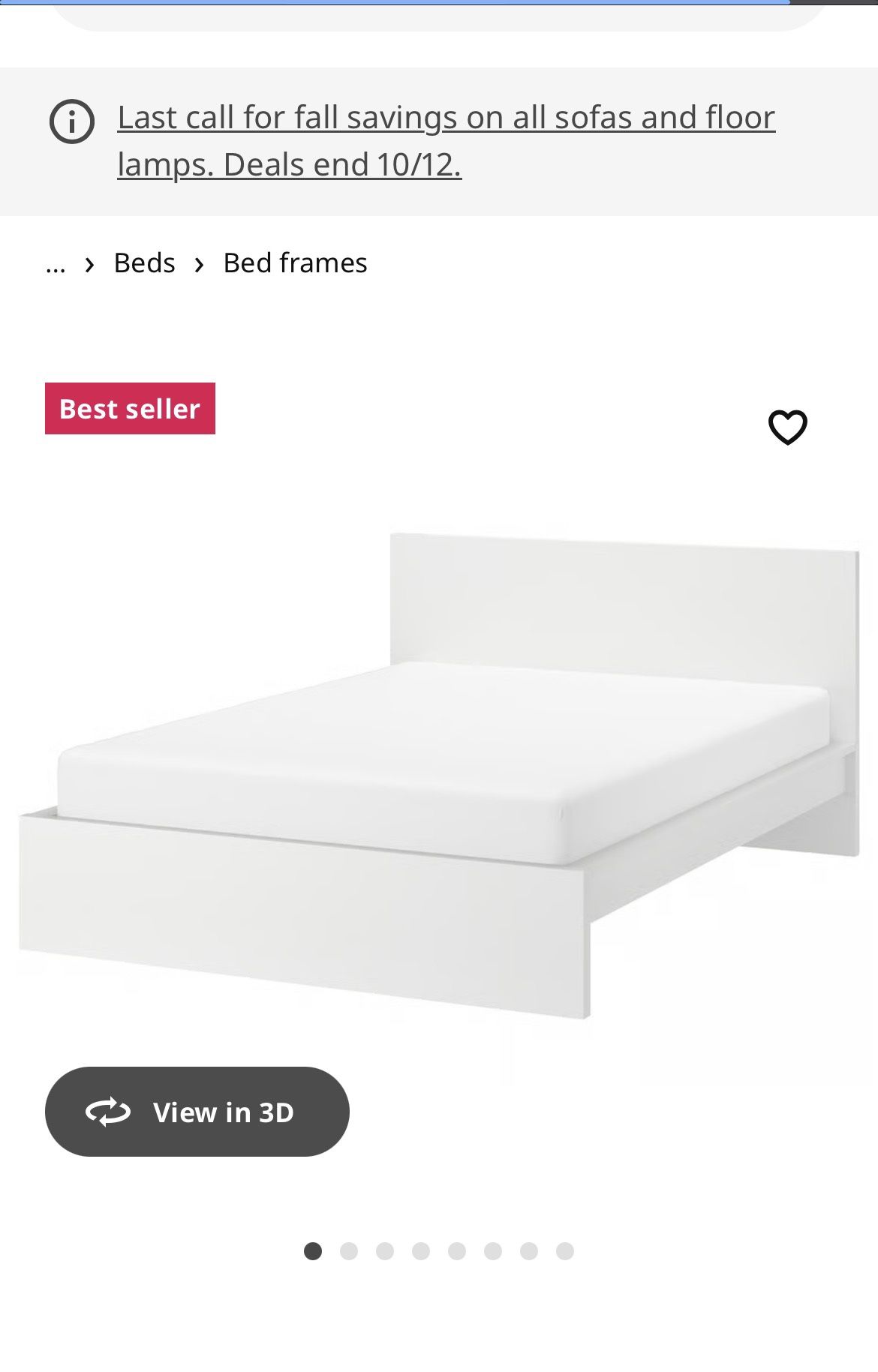 Ikea Malm Queen Bed Frame