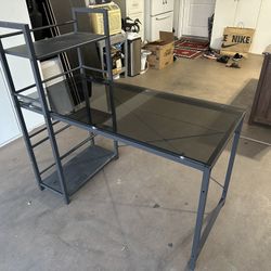 Glass Computer Desk