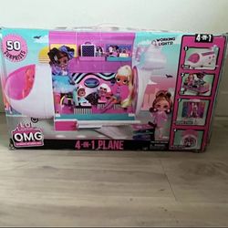 L.O.L Surprise OMG Plane 4-in-1 Play Set 
