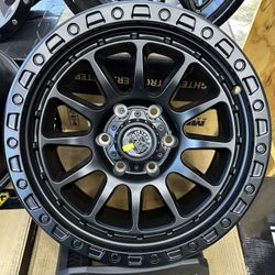 17” 6x139 American Outlaw In Black