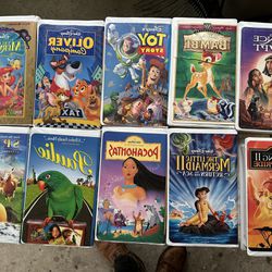 Lot Of 50 + Disney Classic VHS. 