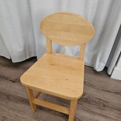 Children's wooden chair