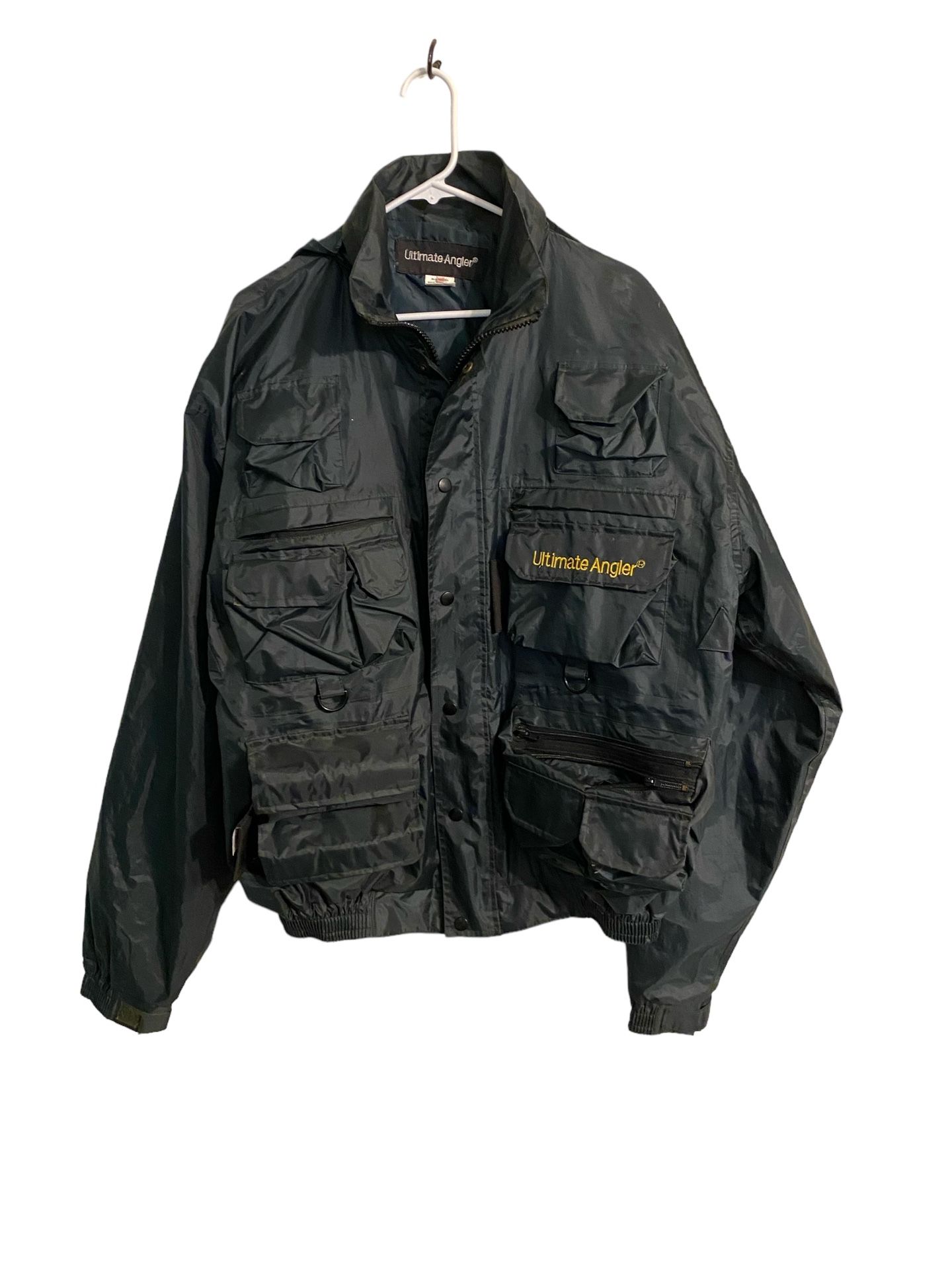 Ultimate Angler Jacket XXL Great For FISHING Multiple Pockets! Waterproof.