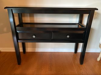 Pier 1 Black console, entry, office table