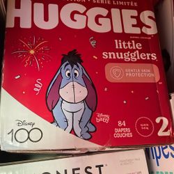 Huggies Size 2 Diapers Disney 84 Count