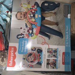 Fisher Price Baby 3 In 1 Spin And Sort table 