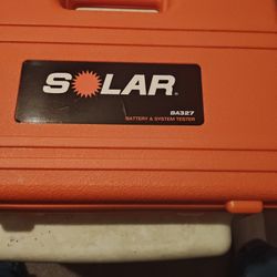 Battery And System Tester By Solar