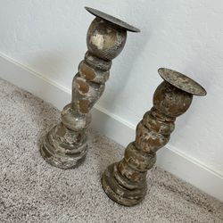 Rustic Sconce Set