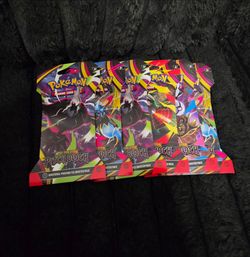 Pitch Black Sleeved Booster Packs
