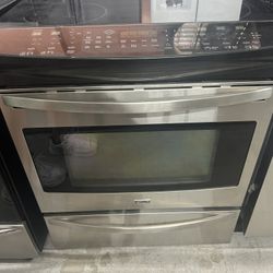 Stainless Convection Slide In Range 
