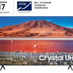 Samsung 50" Crystal UHD Smart TV TU7000 (BRAND NEW)