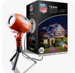 New in box New England Patriots Team Pride Light projection