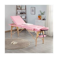 3 Folding Massage Tables Adjustable Massage Bed