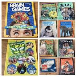 Available ✅Kid’s Large Hardcover Animal Books $3 Each Or $100 For All