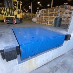 Loading Dock Pit, Leveler And Edge Of Dock, Bumpers 