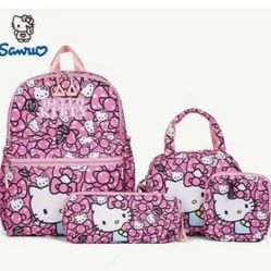 Hello Kitty Backpack Set 