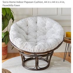Sherpa Papasan Chair