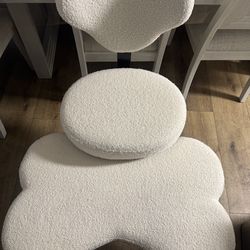 White Cushion Chair