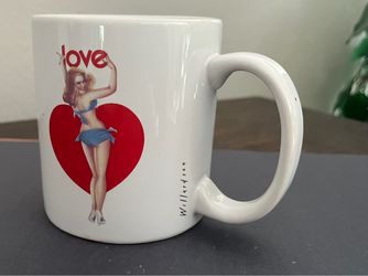 Vintage Trend Pacific “Love” Pin-Up Girl Mug – Willardson + White Collection