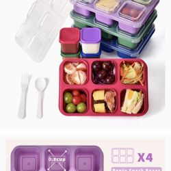 Bento Box (Includes All 4 Packs, Assorted Colors)
