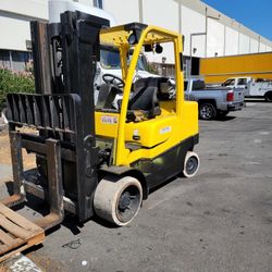 Hyster Forklift 10000 Pound Capacity 3 Stage Side Shift 