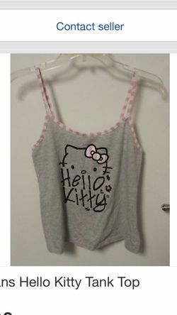 Hello kitty tank top